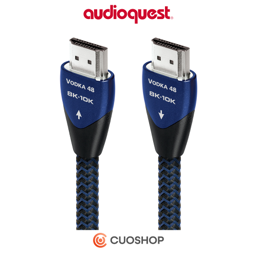AudioQuest 오디오퀘스트 보드카 Vodka 48 HDMI 2.1 케이블 8K 지원 1M/2M/3M